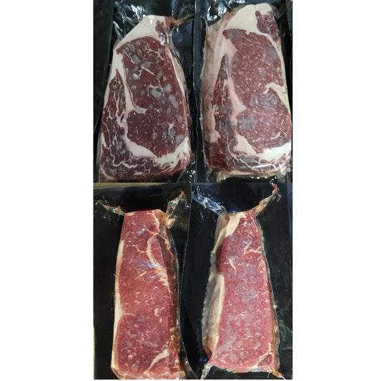 Steak Combo Pack - 5 Ribeye & 5 Striploin