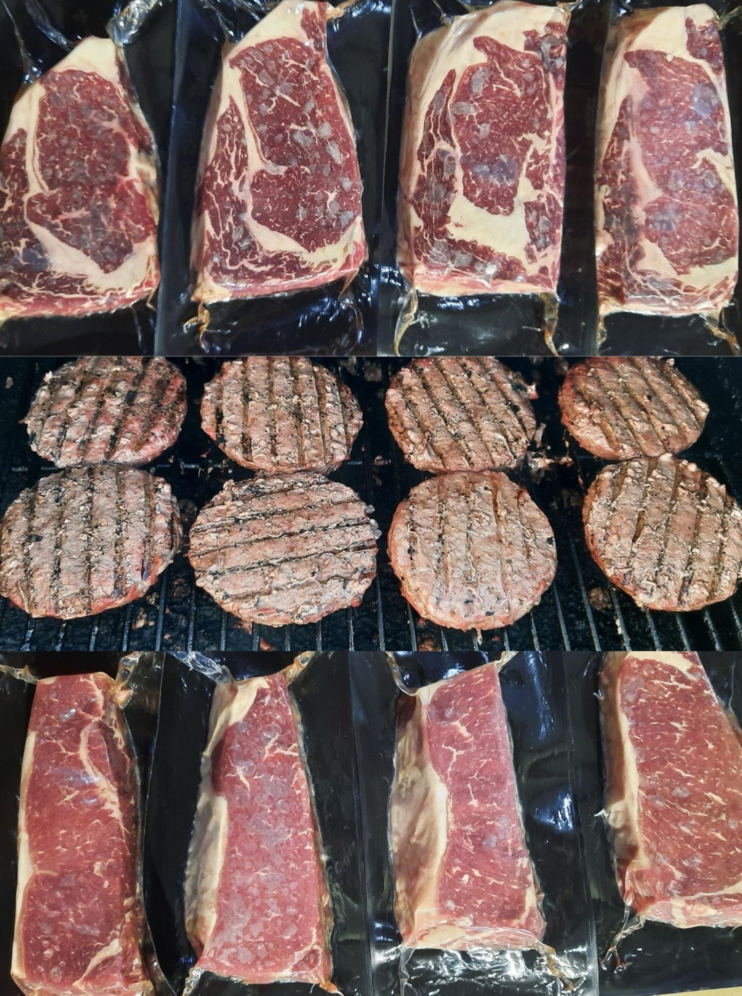 Steak & Burger Packs - 9 Packs
